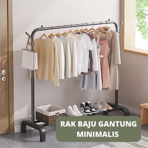 Jual Starlight Stand Hanger Gawang Besi Rak Butik Bazar Display