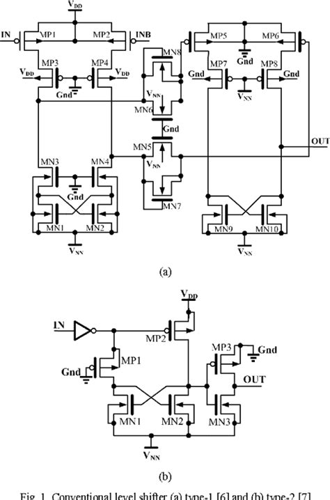 PDF A Novel High Speed And Low Power Negative Voltage Level Shifter