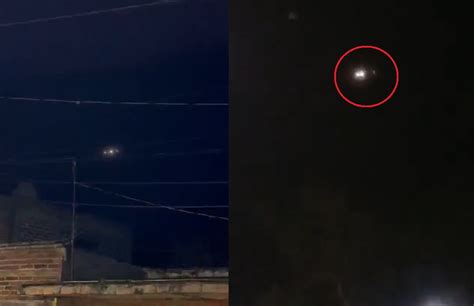 Captan extraños objetos luminosos en el cielo de Jalisco