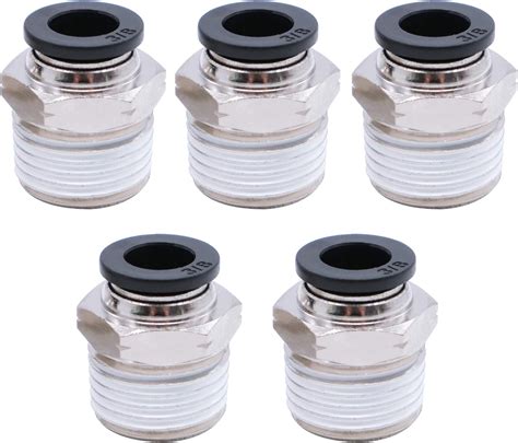 Amazon Qwork Push To Connect Fittings Tube Air Hose Fittings