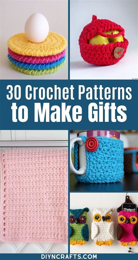 30 Gorgeous Crochet Gifts You Can Make Quick Crochet Gifts Small