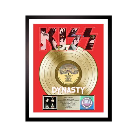 Personalized Dynasty Gold Record Award – KISS Online