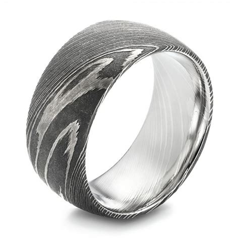 Damascus Steel Mens Wedding Ring 103119 Seattle Bellevue Joseph