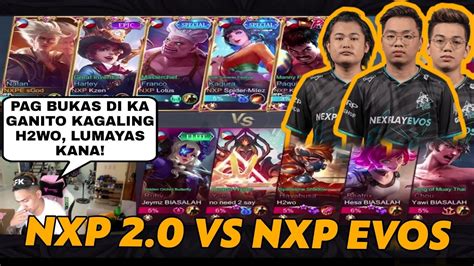 NXP EVOS VS NXP 2 0 NAGKAHARAP SA RANK GAME TRASHTALK ON TALAGA YouTube