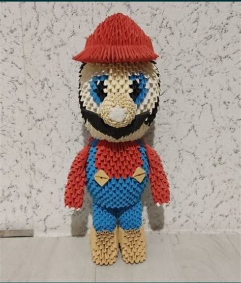 Mario Bros origami modułowe 3d Orzysz Kup teraz na Allegro Lokalnie