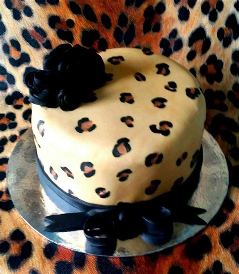 Have To Love A Bit Of Leopard Print And Cake Celebration Cakes How To