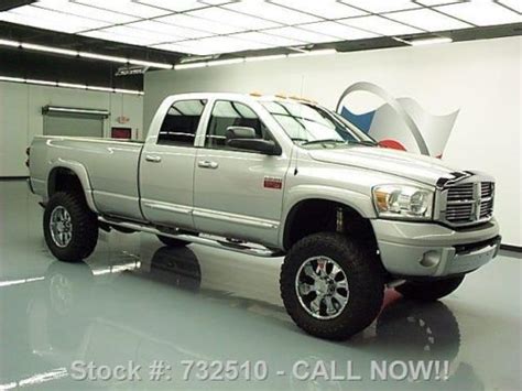 Sell Used 2007 Dodge Ram 3500 Laramie Quad 5 9 Diesel 4x4 Lifted Texas