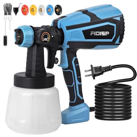 Fidisp Paint Sprayer W Hvlp Painting Spray Gun Din S Electric