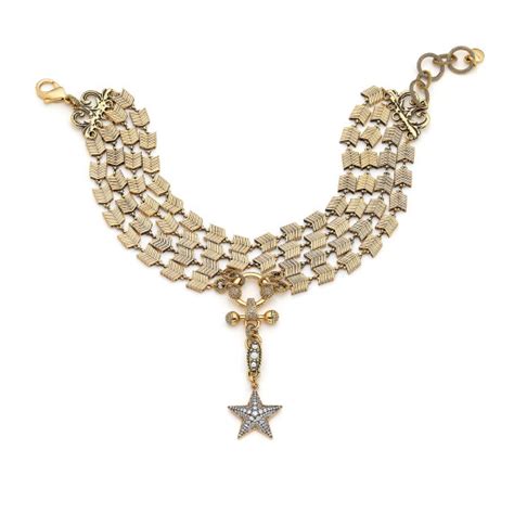 North Star Choker Altın Kaplama Yıldız Zirkon Charm Çoklu Zincir Kolye