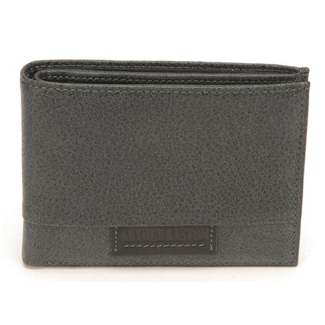 Portefeuille Italien Homme Noir Arthur Aston En Cuir Suisses