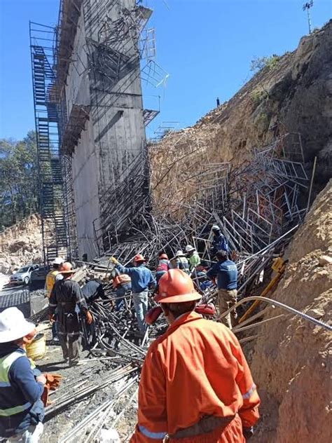 Accidente en Construcción de Puente deja Cinco Personas Heridas en