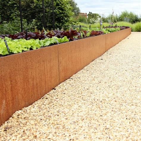 Corten Garden Edging Cor Ten Steel