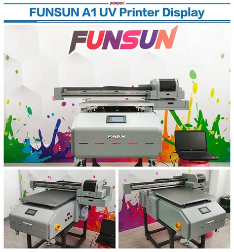 Funsun Direct Sale A Uv Flatbed Printer Large Format Led Uv