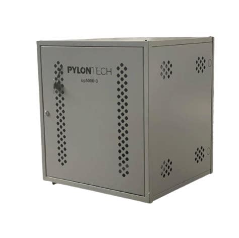 Pylon Cabinet Up5000 3g 3 Batteries Soltech Energy