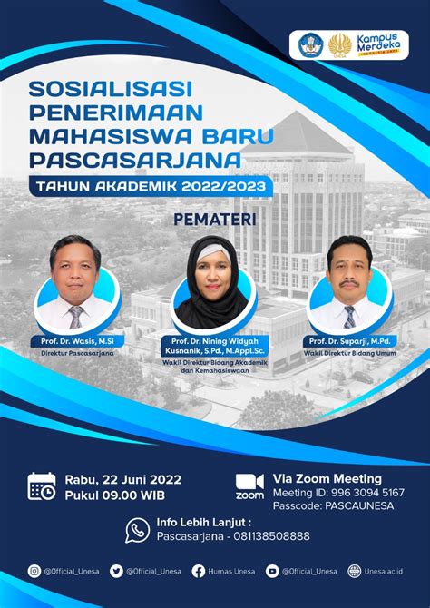 Sosialisasi Penerimaan Mahasiswa Baru T A 2022 2023