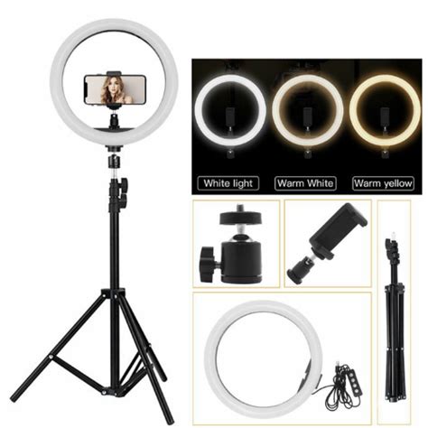 Ring Light with Tripod Stand and Phone Holder | Quickee