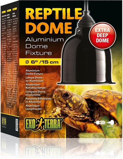 Exoterra Dome Fixture Eclairage En Aluminium Pour Reptile Amphibien