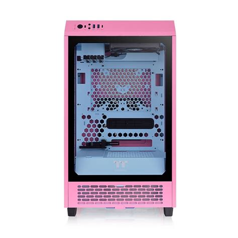 Thermaltakethermaltake The Tower 200 Bubble Pink Mini Chassis Thermaltake