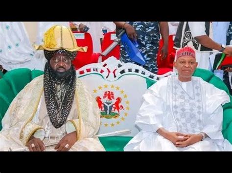 Yanzu Yanzu Haduwar Sarkin Kano Aminu Ado Da Gwamna Abba Gida Gida