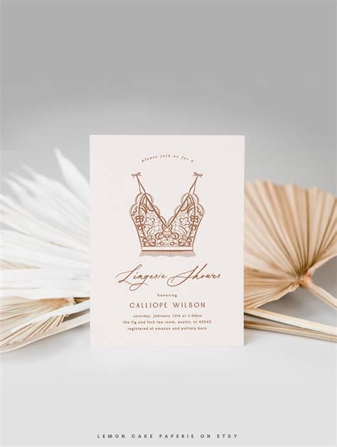 Lingerie Shower Invite Bachelorette Invite Editable Template Oh La La Invite French Lingerie