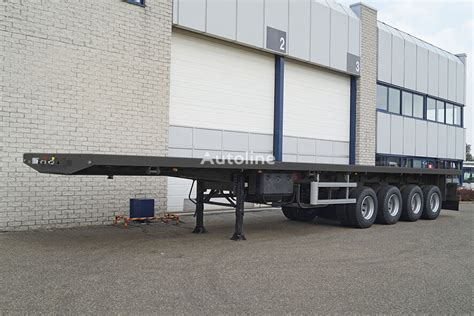 Comet Ft Srps Axle Flatbed Trailer Units Plattform Auflieger