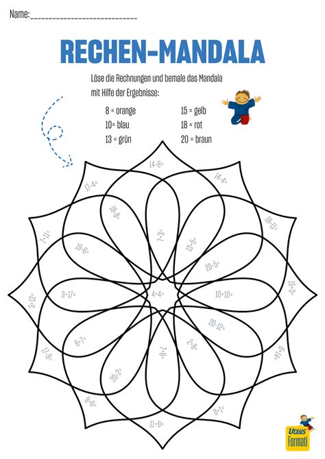 Rechen Mandala Ursus Formati Lehrer Innen