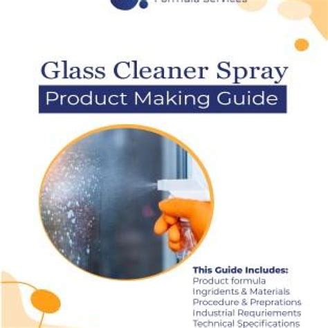 Glass Cleaner Spray Formula At 1 Chemical Formula Services