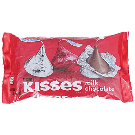 Buy Hershey S Kisses Milk Chocolate Melt In Mouth Wrapped Online At