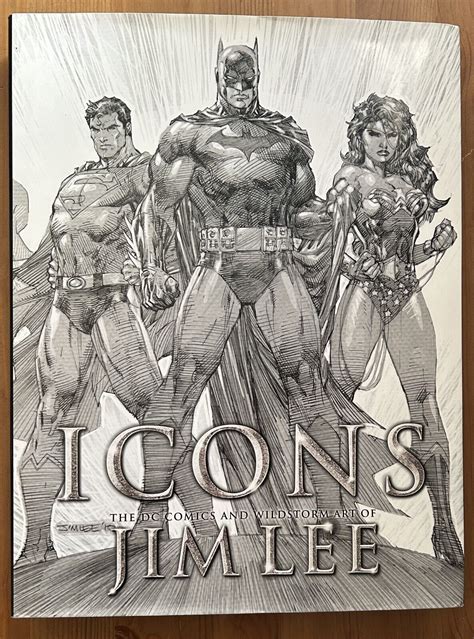 ICONS The DC And Wildstorm Art Of Jim Lee 2010 HC Special PX Edition