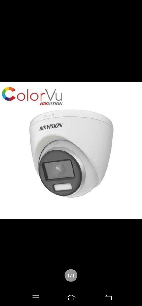 Mp Hikvision Colorvu Dome Camera For Indoor Use At Piece In