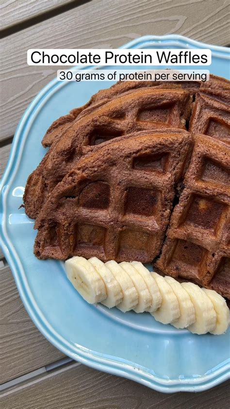 Protein Waffles Protein Waffle Recipe Protein Waffle With Protein Powder Healthy Breakfast Ideas