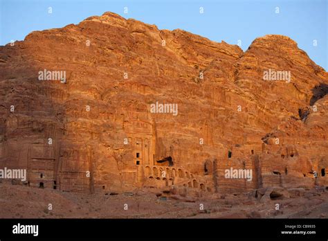 The Urn Tomb One Of The Royal Tombs In Petra Jordan Stock Photo Alamy