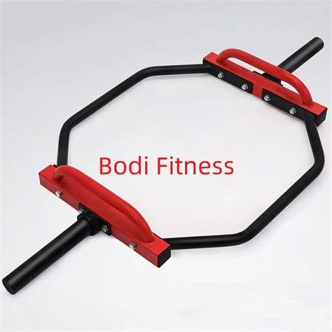 Powerlifting Hex Bar Weight Lifting Training Hex Trap Bar Open Deadlift