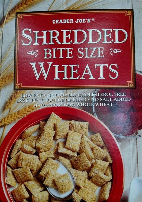 Shredded Wheat 0mg Sodium Trader Joes Low Sodium Recipes Heart