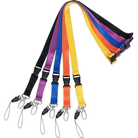 Amazon Pack Comfort Black Breakaway Lanyard Retractable