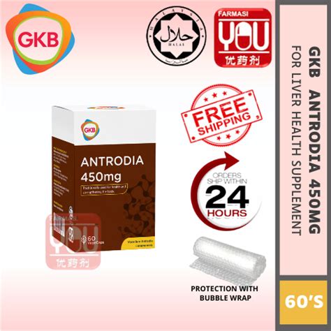 Box Gkb Antrodia S For Liver Shopee Malaysia