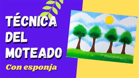 Introducir 122 images tecnica de pintura con esponja para niños