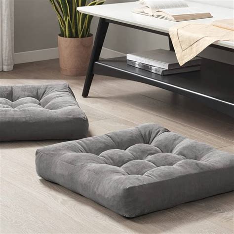 Gray Floor Cushion Atelier Yuwa Ciao Jp