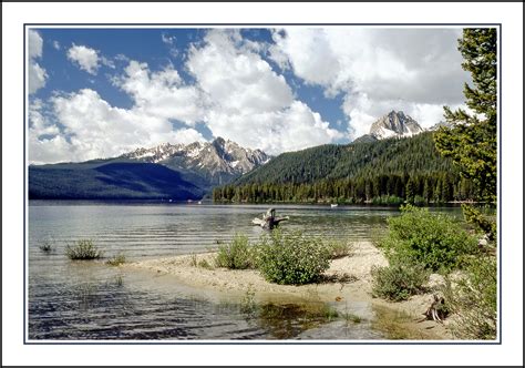 Elevation of Redfish Lake, Idaho, USA - MAPLOGS