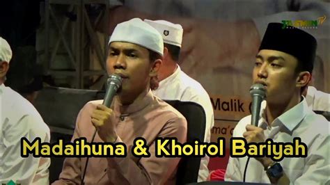 Gus Azmi Ft Cak Fandy Madaihuna Khoirol Bariyah Gema Sholawat