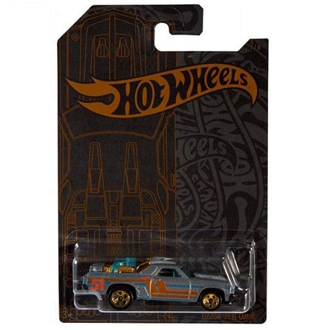 Hot Wheels metál kisautók Custon 71 El Camino Gyerekajándék