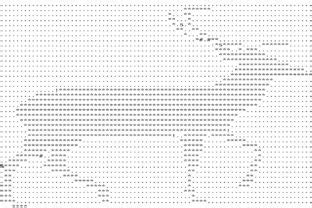 Stag Ascii Art Svg Eps Graphic By Mappingz Creative Fabrica