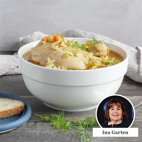 How To Make Ina Garten’s Chicken In A Pot With Orzo Poultry Recipes Soup Recipes Cooking