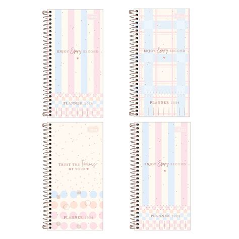 Agenda Planner Slim Soho 2024 Tilibra Zabereta Papelaria