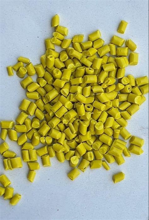 Colored Yellow PP Granules For Plastic Industry 0 933 G Cm3 At Rs 50