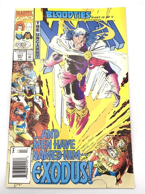 UNCANNY X MEN 307 NM NEWSSTAND Bloodties Part IV Avengers EBay