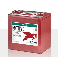 Trojan T875 AES AGM Battery 8 Volt 158Ah PlentyShop LTS