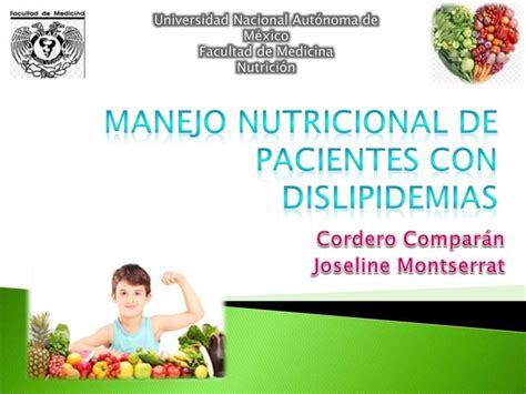 Manejo Nutricional De Pacientes Con Obesidad Y Dislipidemias Ppt