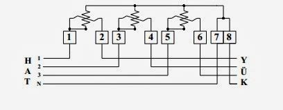 Üç Fazlı Elektrik Sayacı Bağlantısı Trifaze Elektrik Sayacı