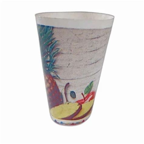 Multicolor Ml Spectra Printed Paper Cup Blank Glossy Gsm Gsm